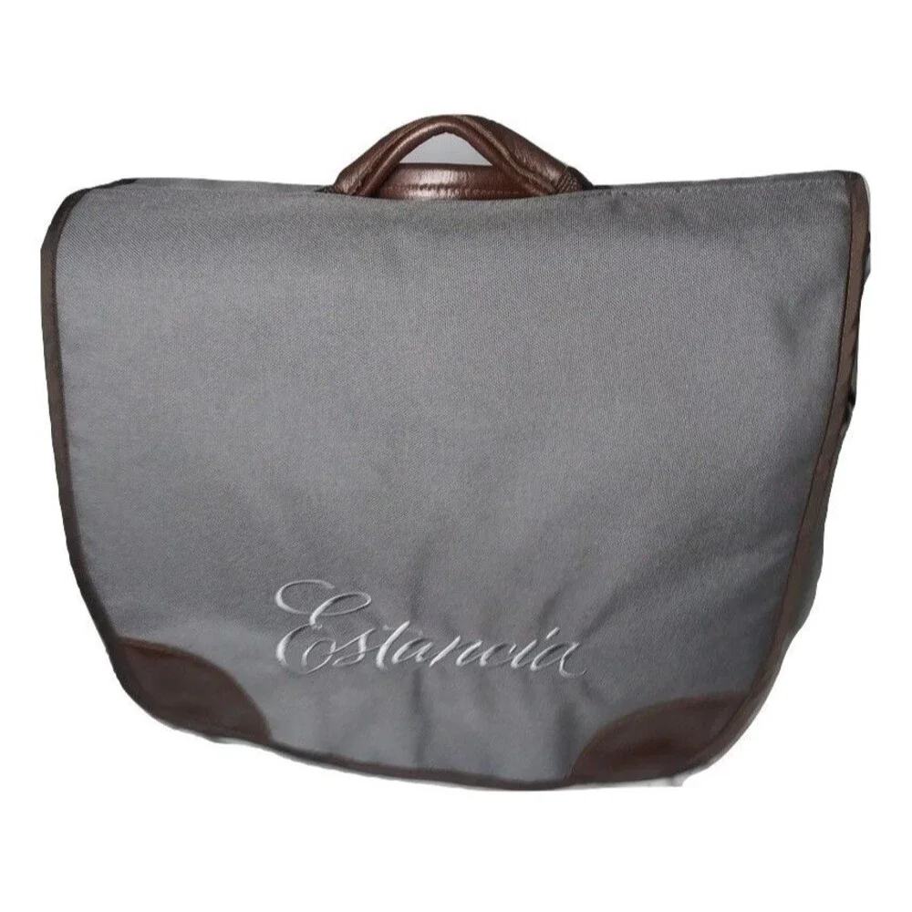 Chill-N-Go Four Bottle Bag Cotton  Shoulder Bag~Estancia Logo Retail $135